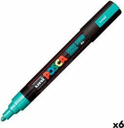 Posca Stiften PC-5M Medium Tip - verfstiften - Metallic green - 6 stuks