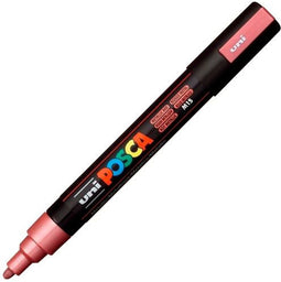 Posca Stiften PC-5M Medium Tip - verfstiften - Metallic rood - 6 stuks