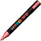 Posca Stiften PC-5M Medium Tip - verfstiften - Metallic rood - 6 stuks