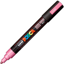 Posca Stiften PC-5M Medium Tip - verfstiften - Metallic roze - 6 stuks