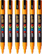 Posca - Verfstift PCF oranje | 6 stuks