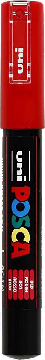 Posca - Verfstift posca pc1mc ef rood