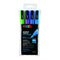 Posca - Verfstift posca pc3m f 4st glitter kleuren koel