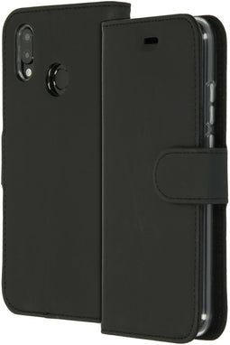 Accezz Huawei P20 Lite - Wallet Softcase Booktype - 3 pashouders - Zwart