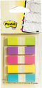POST-IT Index - 5 kleuren - 11,9 x 43,2 mm - 100 tabs