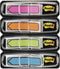 Post-it® Index Pijltjes - Helderblauw, Heldergroen, Roze, Geel