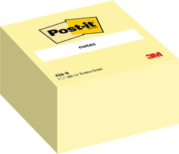Post-it® memo kubus | ft 76 x 76 mm | 450 vel | geel