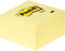 Post-it® memo kubus | ft 76 x 76 mm | 450 vel | geel