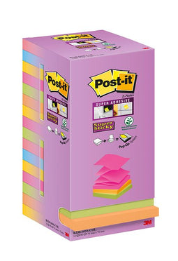 Post-it - Memoblok 3m post-it r330 76x76 color z-notes | 550 stuks