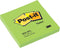 Post-it - Memoblok 654 76x76mm neon groen | 6 stuks