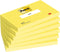 Post-it Notes | 100 vel | ft 76 x 127 mm | pak van 6 blokken | neongeel