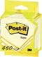 Post-it® Notes Canary Yellow™, 1 blokje, 76 x 76 mm
