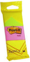 Post-it Notes, ft 38 x 51 mm, 100 vel, blister van 3 blokken in neon geel, roze en groen - Post-it Sticky Notes