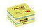 Post-it® Notes, Kubus, Neon Blauw/Groen, 76 x 76 mm, 450 Blaadjes/Kubus