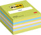Post-it® Notes, Kubus, Neon Blauw/Groen, 76 x 76 mm, 450 Blaadjes/Kubus