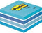 Post-it® Notes, Kubus, Pastelblauw, 76 x 76 mm, 450 Blaadjes/Kubus