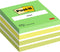 Post-it® Notes, Kubus, Pastelgroen, 76 x 76 mm, 450 Blaadjes/Kubus