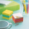 Post-it Notes mini kubus | 400 vel | ft 51 x 51 mm | geassorteerde kleuren