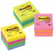 Post-it Notes mini kubus | 400 vel | ft 51 x 51 mm | geassorteerde kleuren