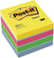 Post-it Notes mini kubus | 400 vel | ft 51 x 51 mm | geassorteerde kleuren