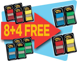 Post-it Plakindex FT600003493 Rood, Geel, Blauw, Groen