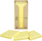 Post-it Recycled notes | 100 vel | ft 76 x 76 mm | geel | pak van 16 blokken