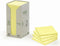Post-it Recycled notes | 100 vel | ft 76 x 76 mm | geel | pak van 16 blokken