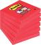 Post-it Super Sticky notes | 90 vel | ft 76 x 76 mm | pak van 6 blokken | roze (tropical pink)