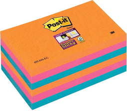 Post-it® Super Sticky Notes Kleurenset Bangkok - 6 stuks