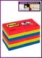 Post-it® Super Sticky Notes Kleurenset Bora Bora - Poppy, Neon groen, Sapphire - 12 stuks