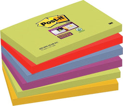 Post-it® Super Sticky Notes Kleurenset Marrakesh - 6 stuks