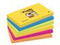 Post-it® Super Sticky Notes - Kleurenset Rio, Neon geel, Mediterraan blauw, Neon Groen, Fuchsia, Neon oranje - 6 blokken