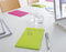 Post-it® Super Sticky Notes, Limoen,Fuchsia, Gelijnd, 125mm x 200 mm, 2 Blokken, 45 Blaadjes/Blok