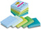 Post-it Super Sticky notes Oasis | 90 vel | ft 76 x 76 mm | geassorteerde kleuren | pak van 5 blokken