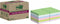 Post-it Super Sticky Notes Recycled | 70 vel | ft 76 x 76 mm | assorti | pak van 12 blokken
