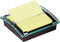 Post-it® Z-notes Dispenser - Zwart + inclusief Post-it Super Sticky Z-Notes Canary Yellow™ - Gelijnd