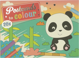 Postkaarten Kleuren Wilde Dieren