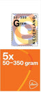 PostNL - Postzegels 50 - 350gram, Postzegels Nederland