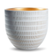 Pot 'beau' wit goud