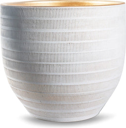 Pot 'beau' wit goud