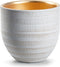Pot 'beau' wit goud