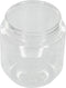 Pot, kunststof pot, APET, 370ml, transparant.