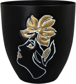 Pot leah d16h17 cm face