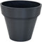 Pot - MEGA COLLECTIONS - Ecostone Plantenbak - Ø 41 cm - H 35 cm - Zwart