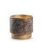 Pot 'merel' goud bruin