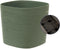 Pot met waterreserve - GARDEN ID Respect - Groengroen 40 x 40 cm - 100% huishoudelijk afval - 100% recyclebaar - Gestructureerd oppervlak.
