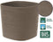 Pot met waterreserve - GARDEN ID Respect - Taupe 25 x 25 cm - 100% huishoudelijk afval - 100% recyclebaar - Gestructureerd oppervlak.