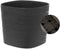 Pot met waterreserve - GARDEN ID Respect - Zwart-Anth 30 x 30 cm - 100% huishoudelijk afval - 100% recyclebaar - Gestructureerd oppervlak.