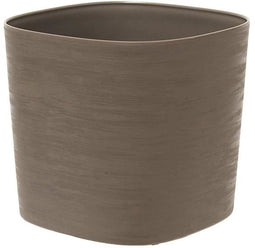 Pot met waterreservoir - GARDEN ID Respect - 26 L - 40 x 40 x H30 cm - Taupe