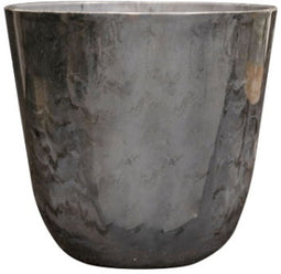 Pot Palermo marble grey D27 H25 cm